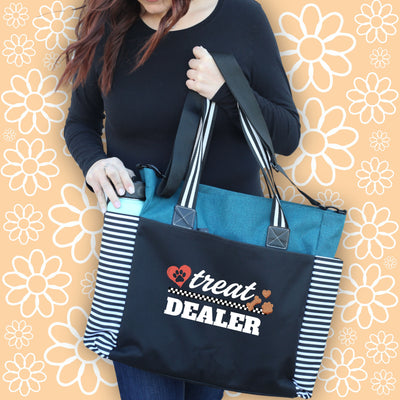 Dog Treat Dealer LouLou Tote Bag with 15 Pockets (Copy)