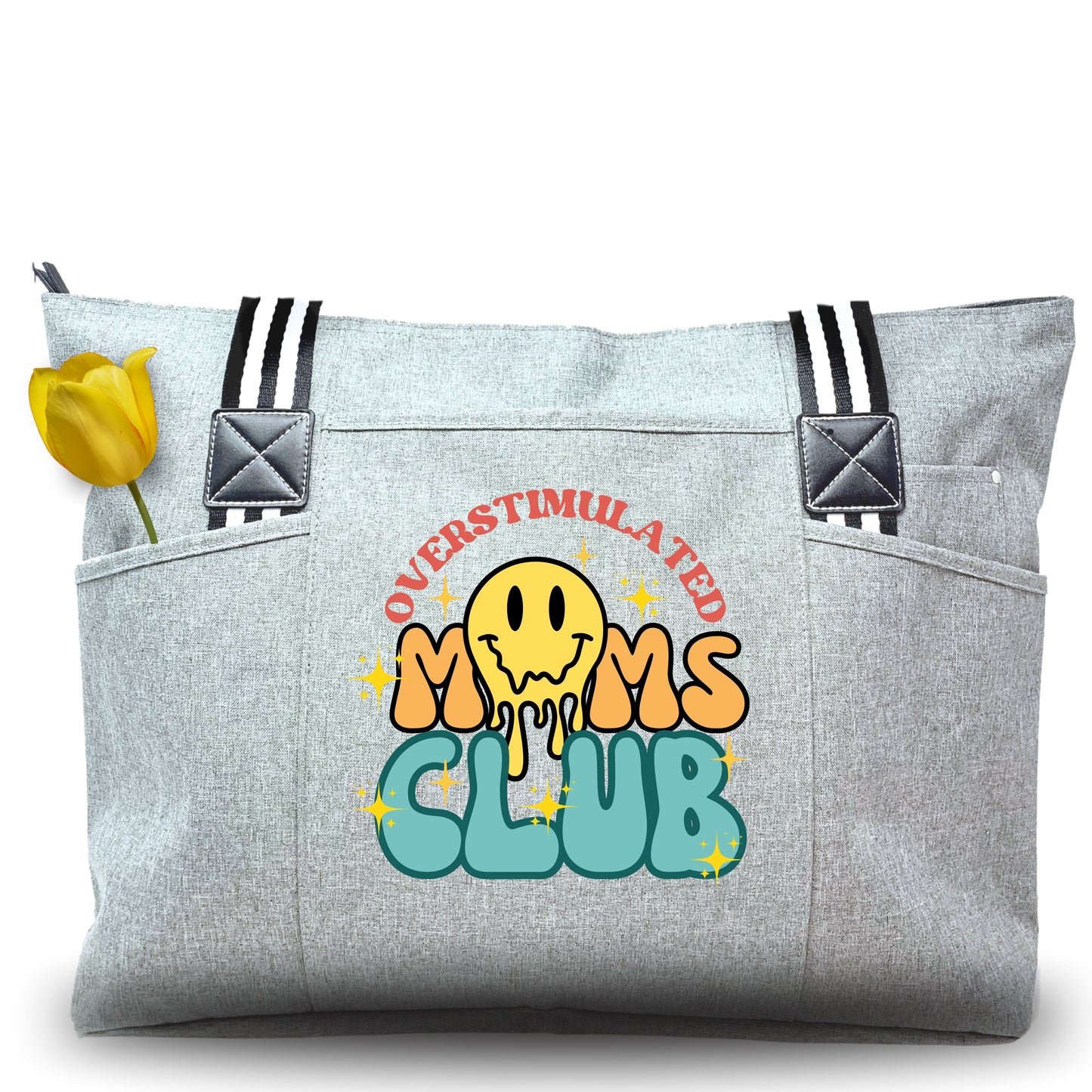 Overstimulated Mom's Club Tote Bag