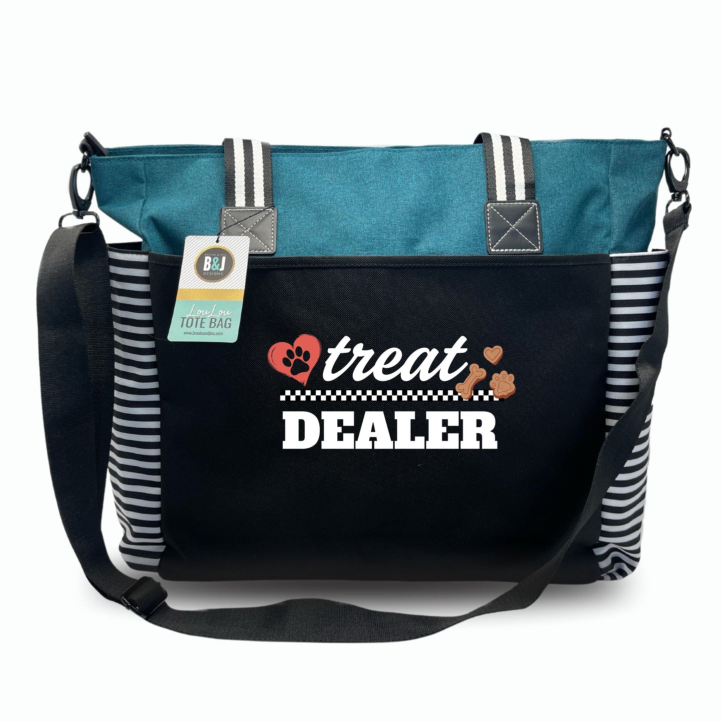 Dog Treat Dealer LouLou Tote Bag with 15 Pockets (Copy)
