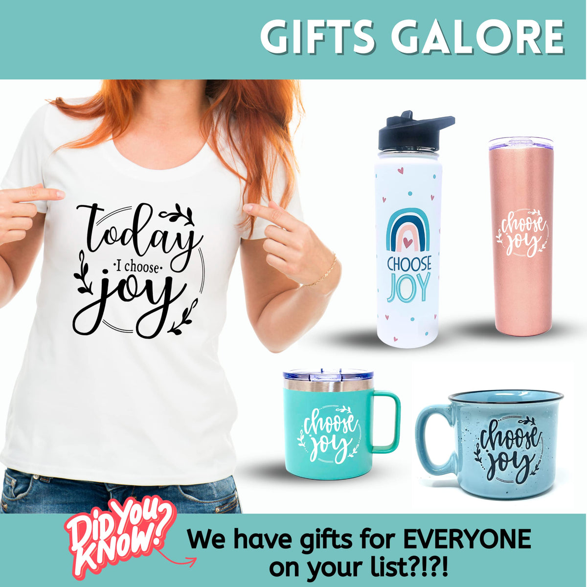 Inspirational Gifts Tumblers - Cute Unique Gifts for Women - Insulated Cup, Water Bottle - Great Gifts for Mother’s Day, Birthday, Best Cups and Mugs for Great Gift for Mom, Wife