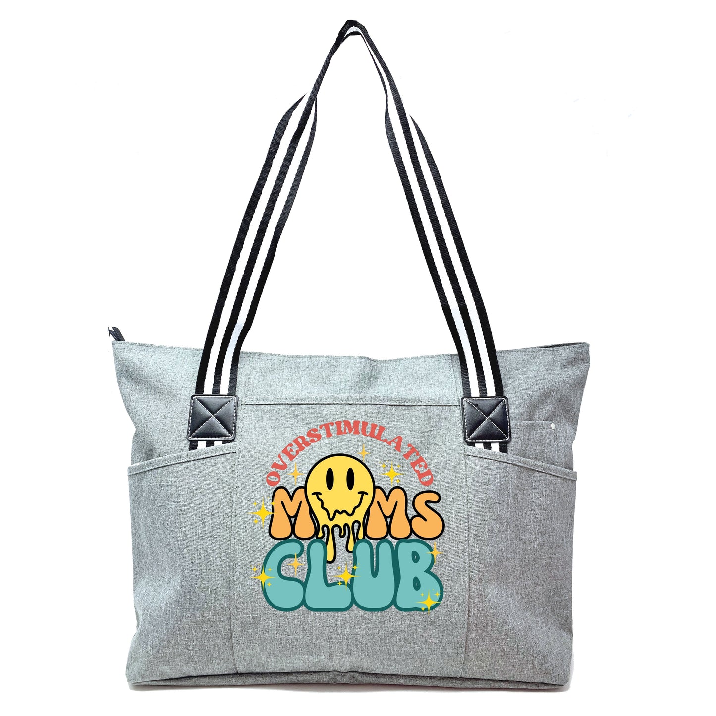 Overstimulated Mom's Club Tote Bag