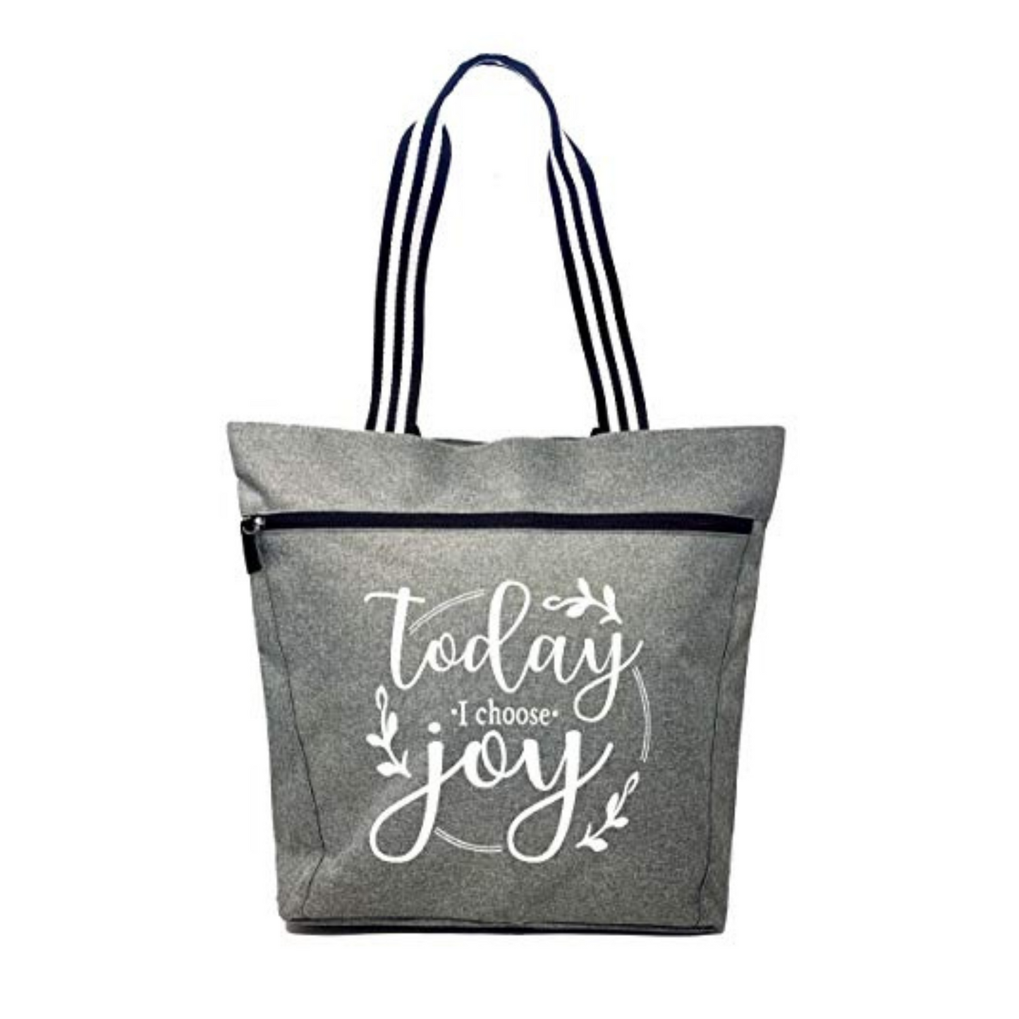 Choose Joy Lexie Gray Tote Bag