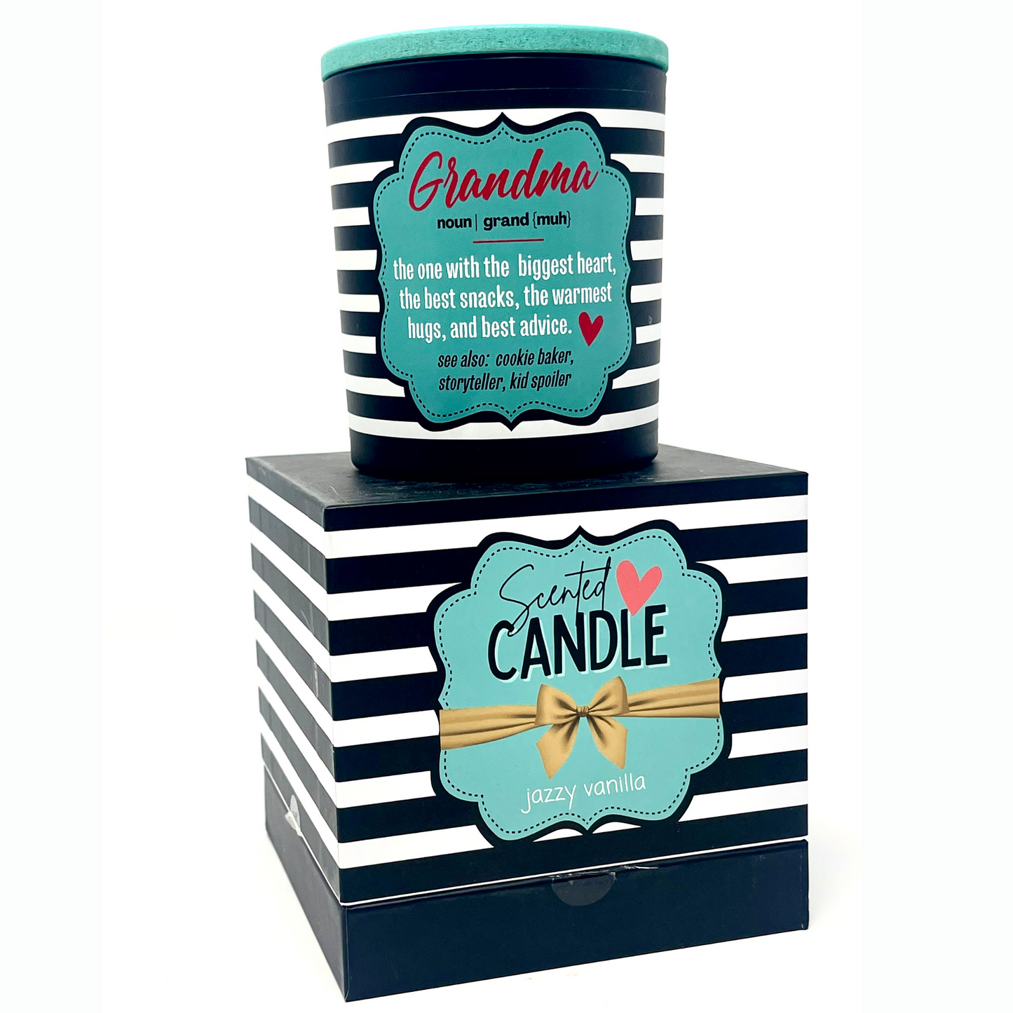Grandma 8 oz Jasmine and Vanilla Scented Candle