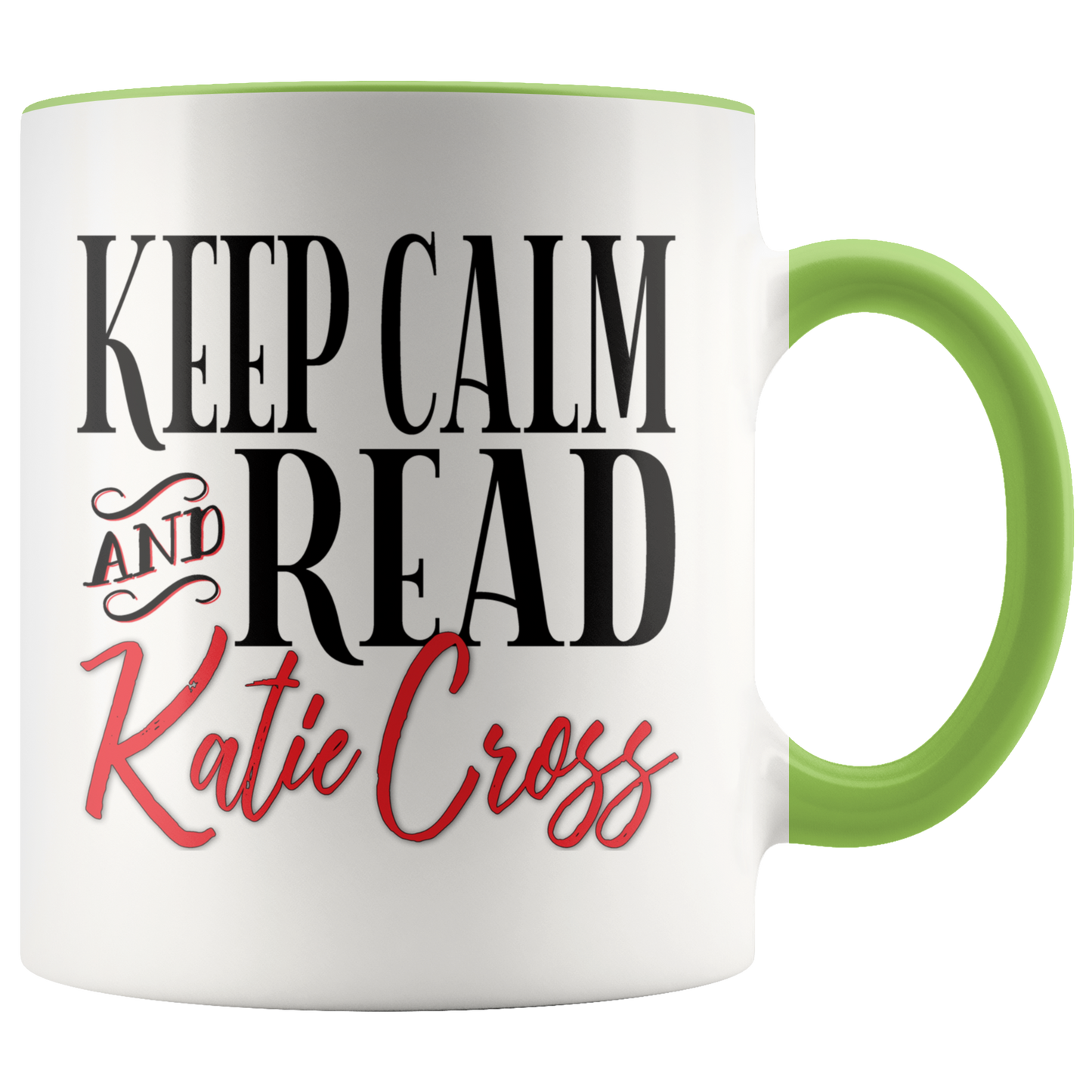 Author Katie Cross - Keep Calm & Read Katie Cross Mug