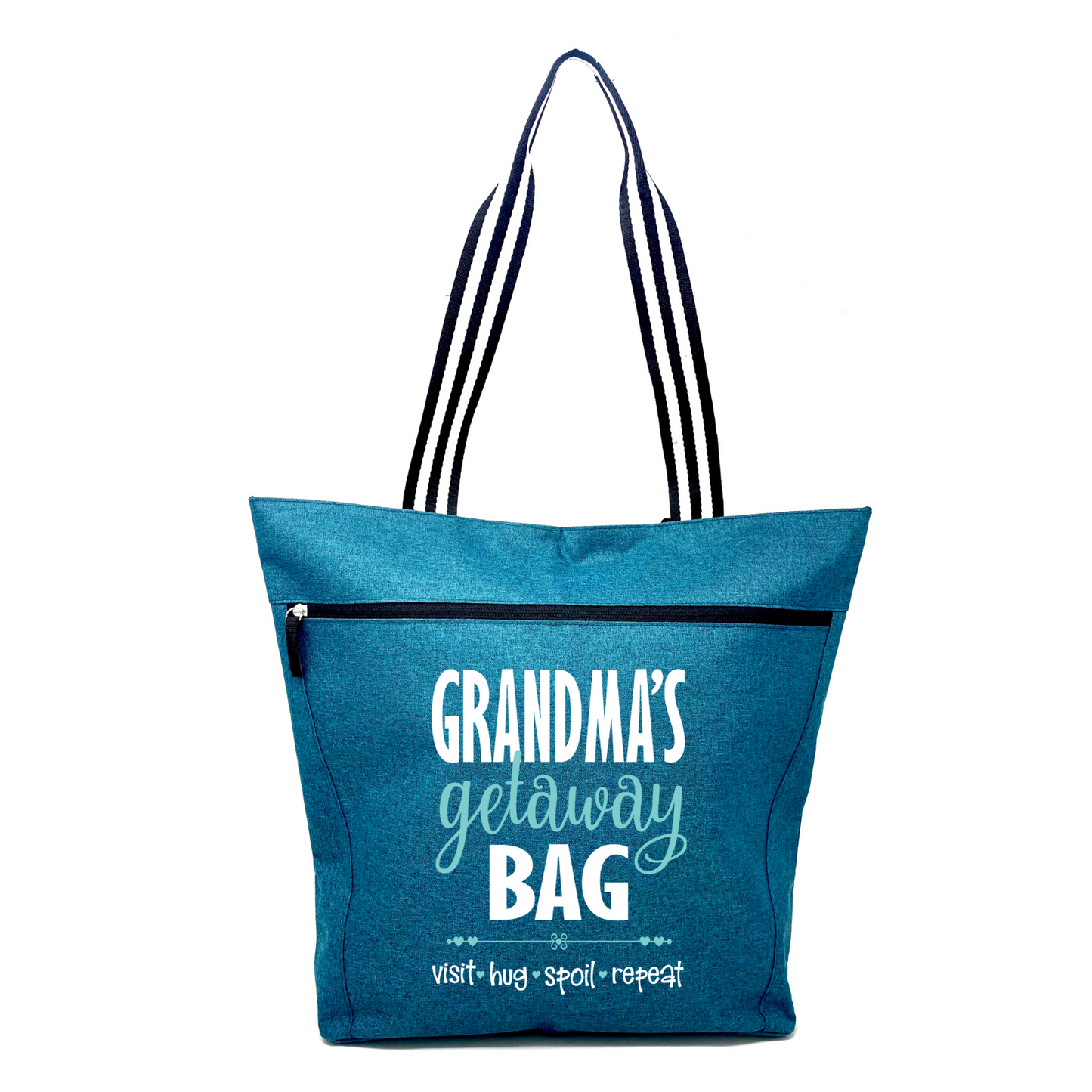 Grandma's Getaway Teal Lexie Tote Bag for Grandmothers
