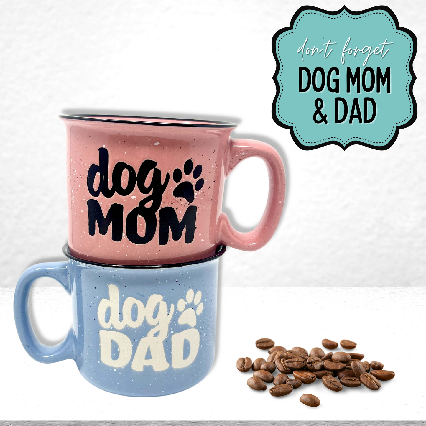 Fur Mama 15 oz Plum Ceramic Mug for Pet Lovers