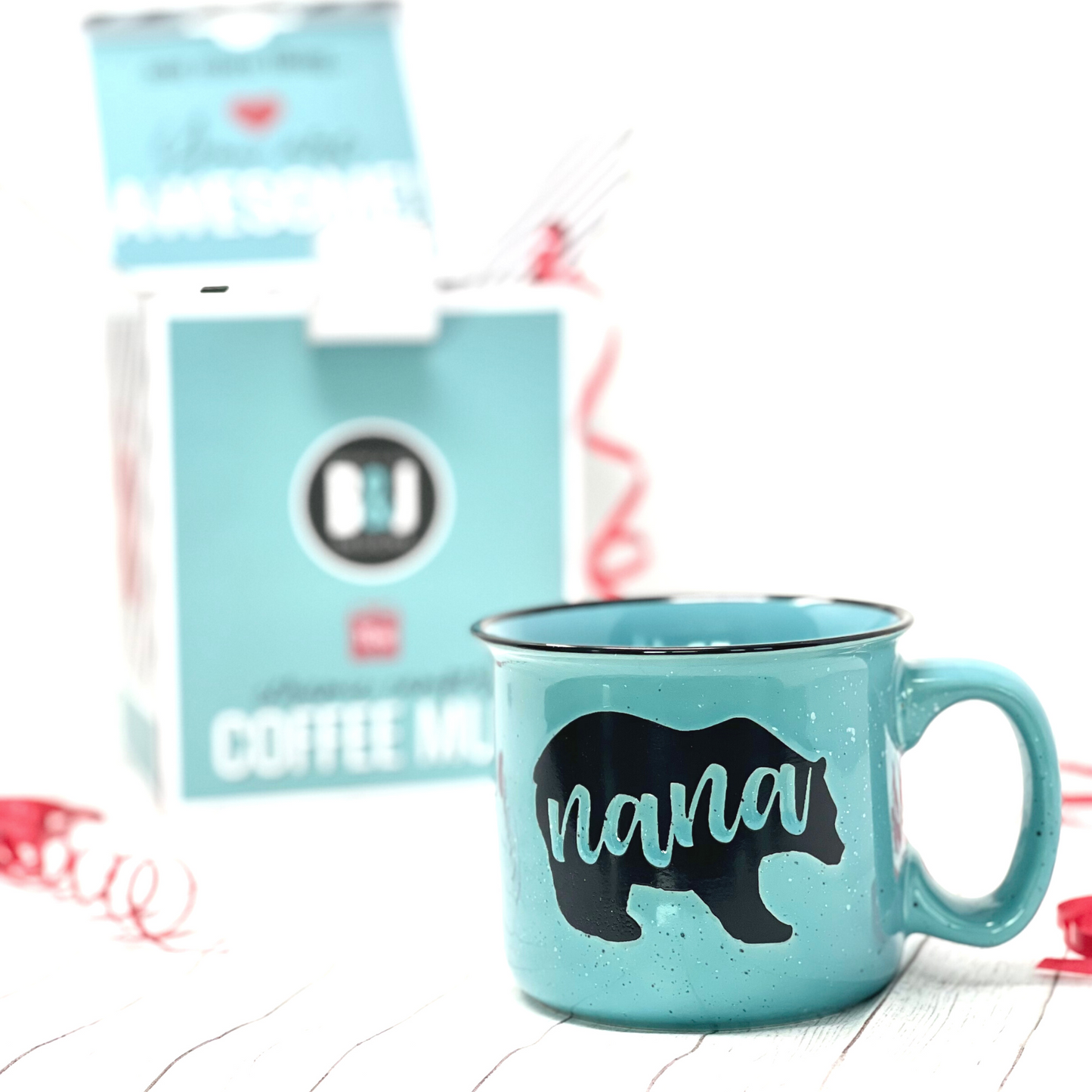 Nana 15 oz Teal Ceramic Mug  for Grandmas