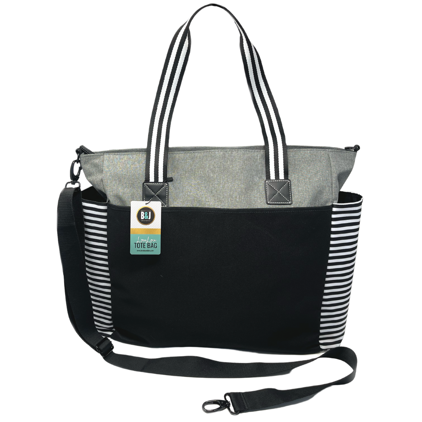 Plain LouLou Gray Tote Bag