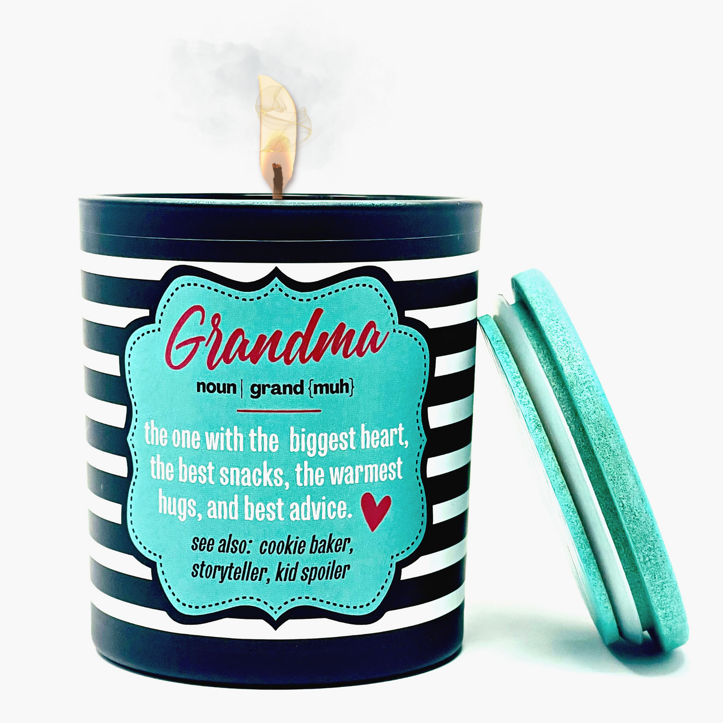 Grandma 8 oz Jasmine and Vanilla Scented Candle