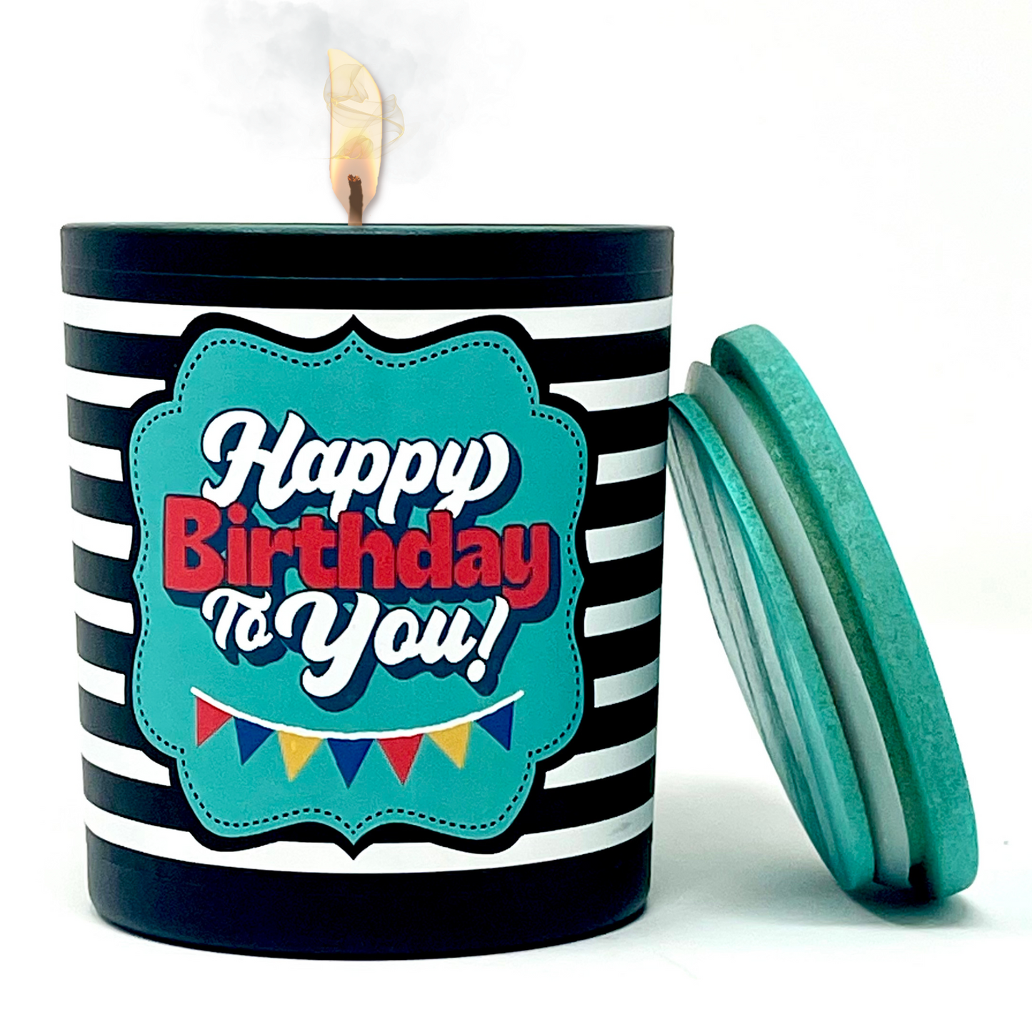 Happy Birthday to You 8 oz Jasmine and Vanilla Scented Candle