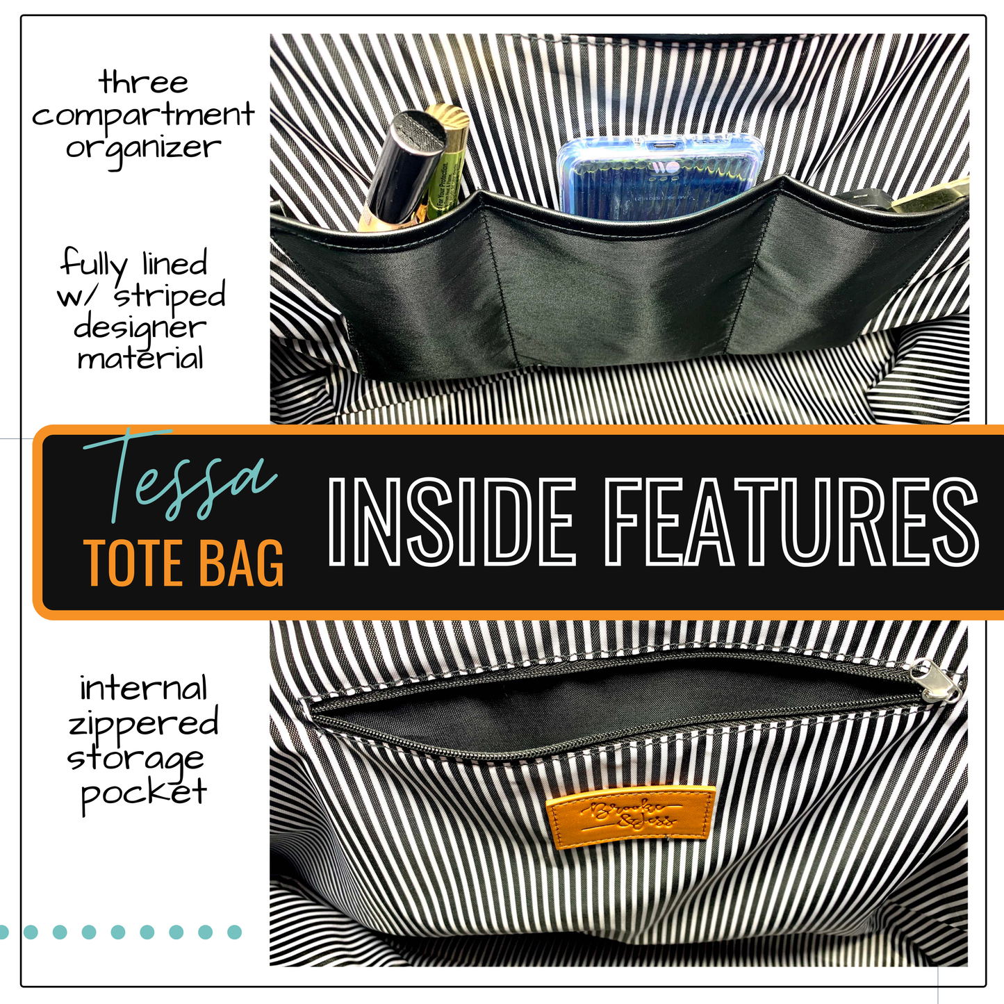 Mama Bear Tessa Gray Tote Bag for Moms