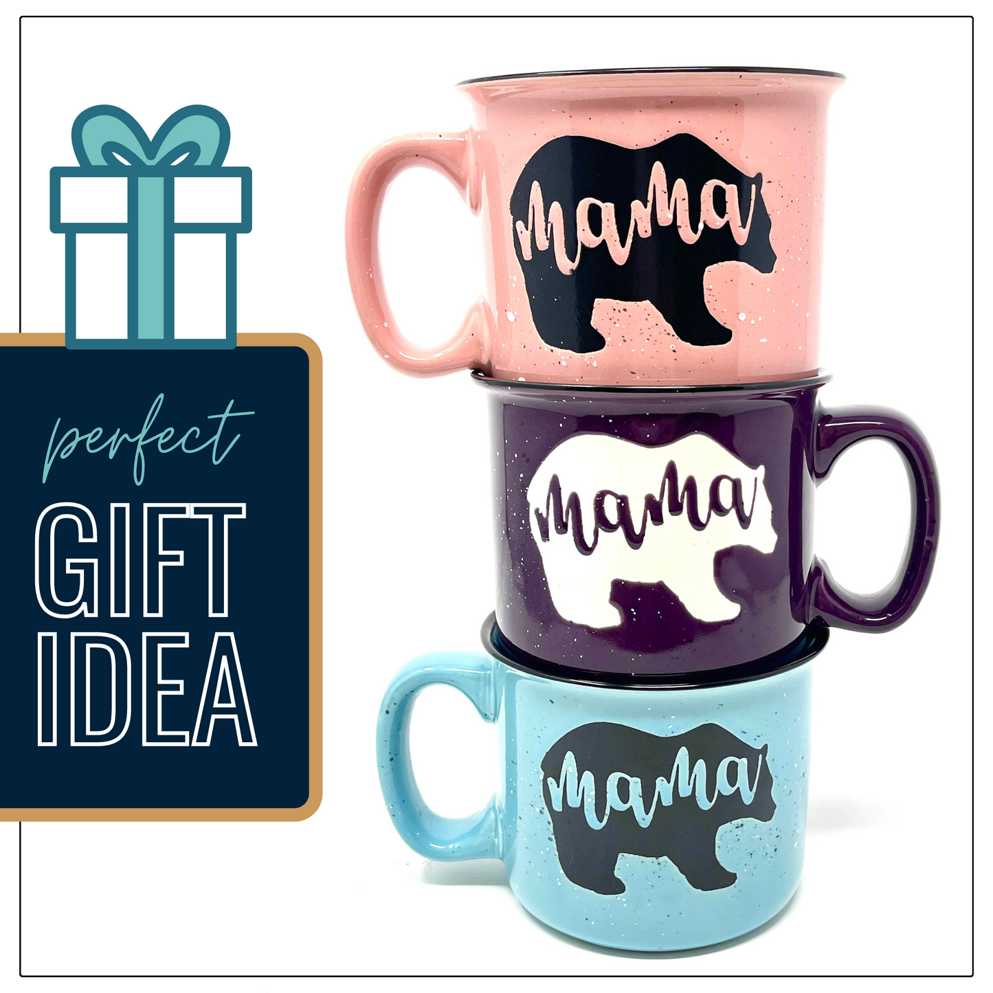 Mama Bear Plum 14oz Ceramic Mug