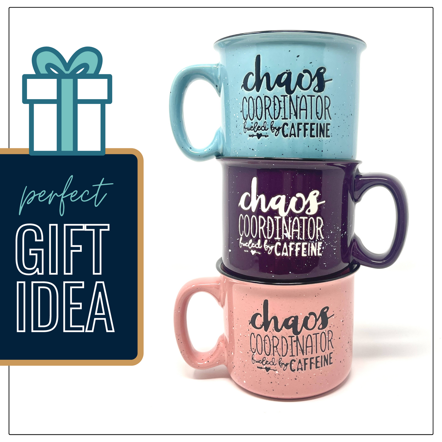 Chaos Coordinator 15 oz Teal Ceramic Mug