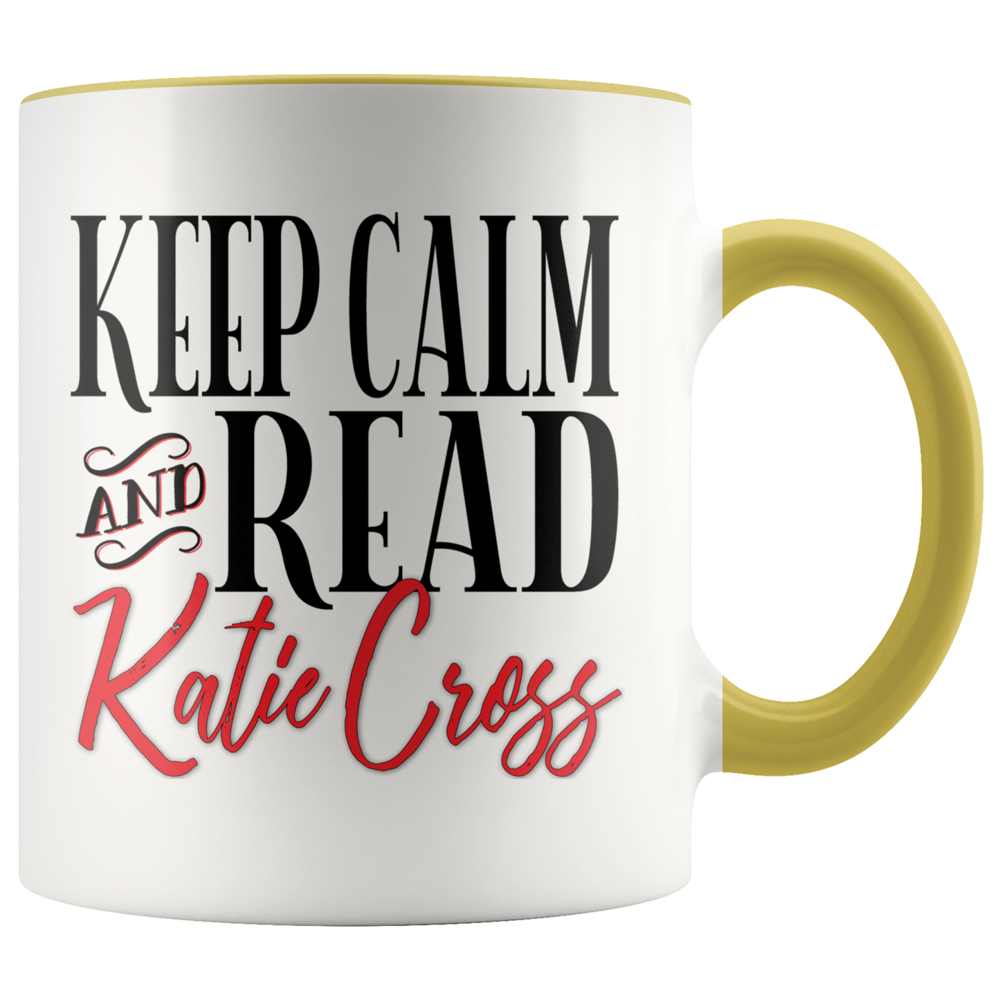 Author Katie Cross - Keep Calm & Read Katie Cross Mug