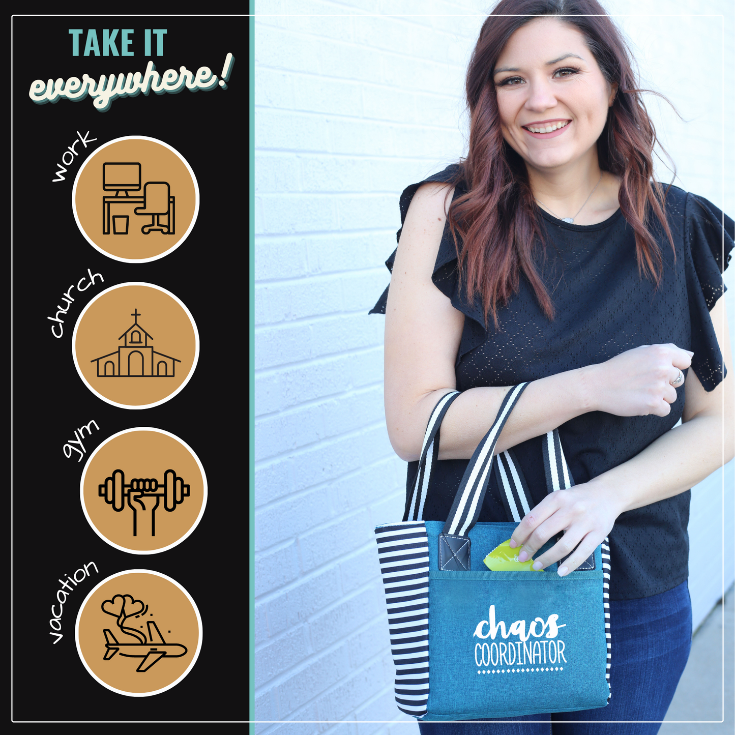 Chaos Coordinator Kaylee Gray Tote Bag for Bosses