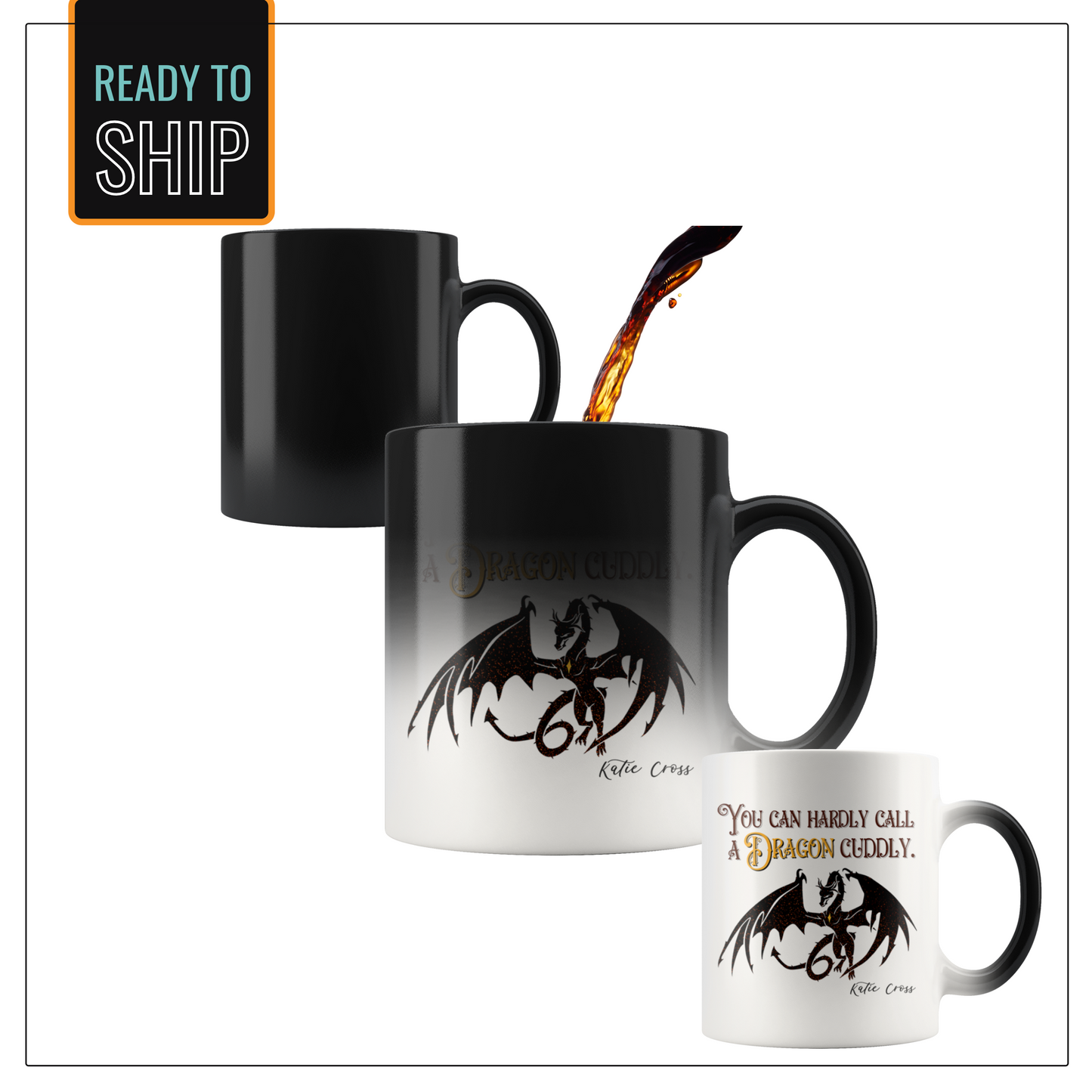 Author Katie Cross - Magic Mug Fantasy Dragon Collection