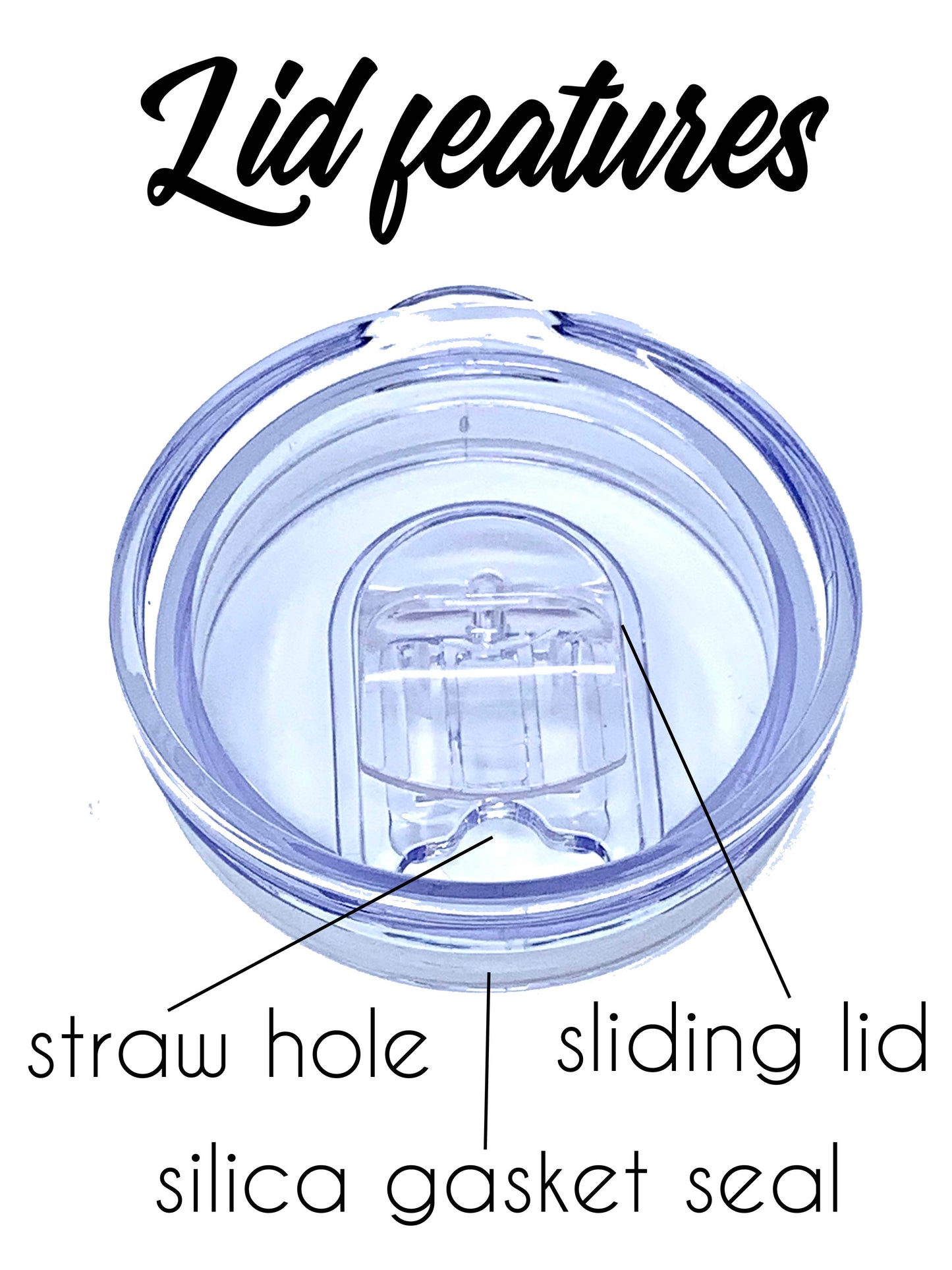 20 oz Skinny Tumbler Slider Lid Replacement