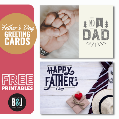 Father's Day Card Printables