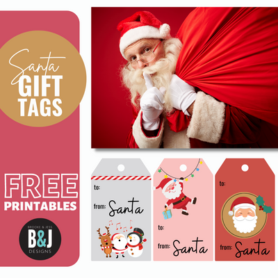 Santa's Signature - FREE PRINTABLES - Santa Tags