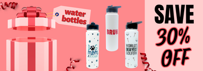 Friday - Save 30% on waterbottles