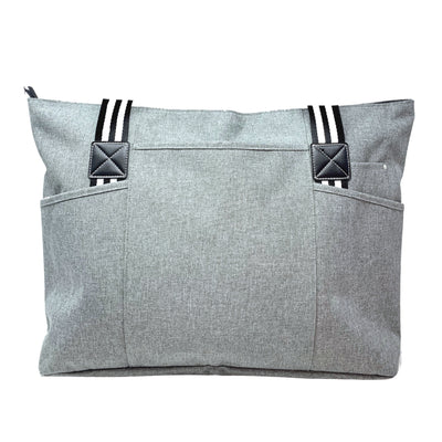 Custom-Designed & Personalized GRAY Tessa Tote Bag with Multiple Zippers and Compartments (Copy) (Copy) (Copy)