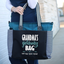Grandma Getaway LouLou Teal Tote Bag for Grandmothers - Slightly Damaged Outlet Deal