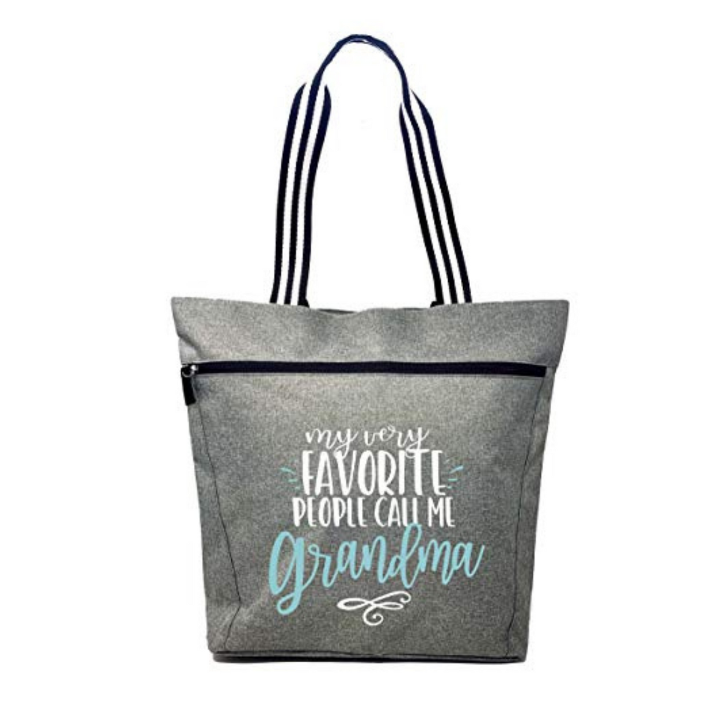 My Favorite People Call Me Grandma Lexie Gray Tote Bag for Grandmothers - Outlet Deal Utah