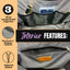 Grandma Mode All Day Every Day Tote Bag Gift with Pockets and Zipper