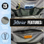 Faith Can Move Mountains Tessa Tote Bag With Pockets and Zippers