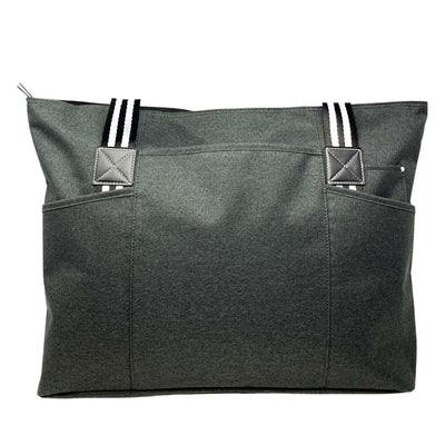 Custom-Designed & Personalized BLACK Tessa Tote Bag with Multiple Zippers and Compartments (Copy) (Copy)
