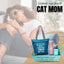 Brooke and Jess Designs - Cat Mom Gift Box Bundle - Cat Lover Gifts for Women - Perfect Crazy Cat Themed Items (Cat Mom Skinny Tumbler Gift Box)