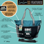 Grandma Getaway LouLou Teal Tote Bag for Grandmothers - Slightly Damaged Outlet Deal #2