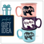 Mama Bear Blush Coral 14oz Ceramic Mug - Outlet Deal Utah