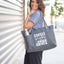 Coffee Scrubs and Rubber Gloves Tessa Black Tote Bag  for Medical Workers - Outlet Deal Utah