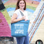 Coffee Scrubs And Rubber Gloves Lexie Teal Tote Bag for Medical Workers - Outlet Deal Utah