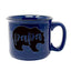 Papa Bear 15 oz Navy Ceramic Mug for Dads
