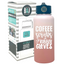 Coffee Scrubs 32 oz Rose Gold Water Bottle for Medical Workers - Outlet Deal Utah