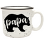 Papa Bear 15 oz White Ceramic Mug for Dads - Outlet Deal Utah