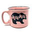 Mama Bear Blush Coral 14oz Ceramic Mug - Outlet Deal Utah