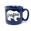 Papa Bear 15 oz Navy Ceramic Mug for Dads - Outlet Deal Utah