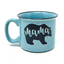 Mama Bear 14oz Teal Ceramic Mug for Moms - Outlet Deals Texas