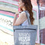 Teach Love Inspire Lexie Gray Tote Bag for Teachers - Outlet Deal Utah