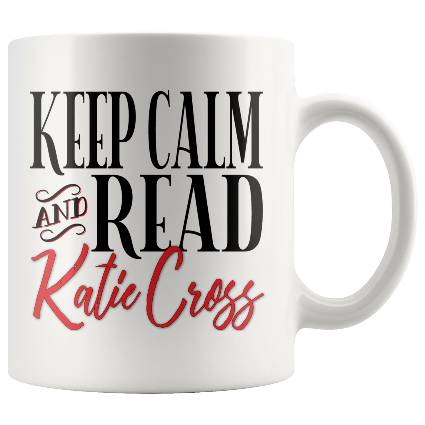 Author Katie Cross - Keep Calm 11 oz mug