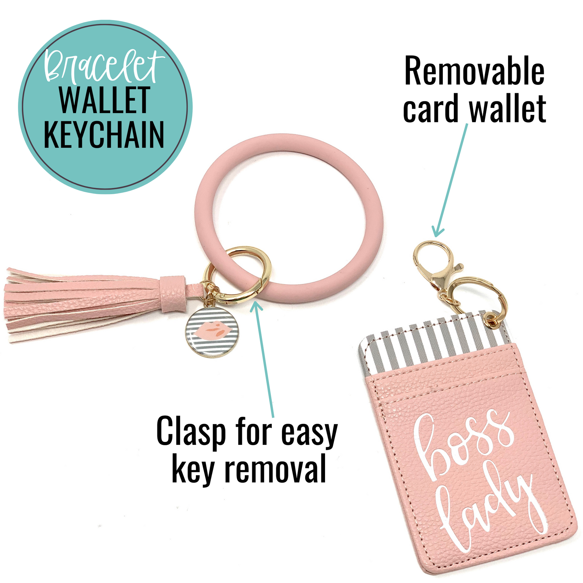 Women's Keychain Wallet