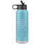 Never Underestimate the Power of a Determined Witch  32 oz Insulated Water Bottle Tumbler