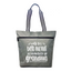 Only The Best Moms Get Promoted to Grandma Lexie Gray Tote Bag  for Grandmothers