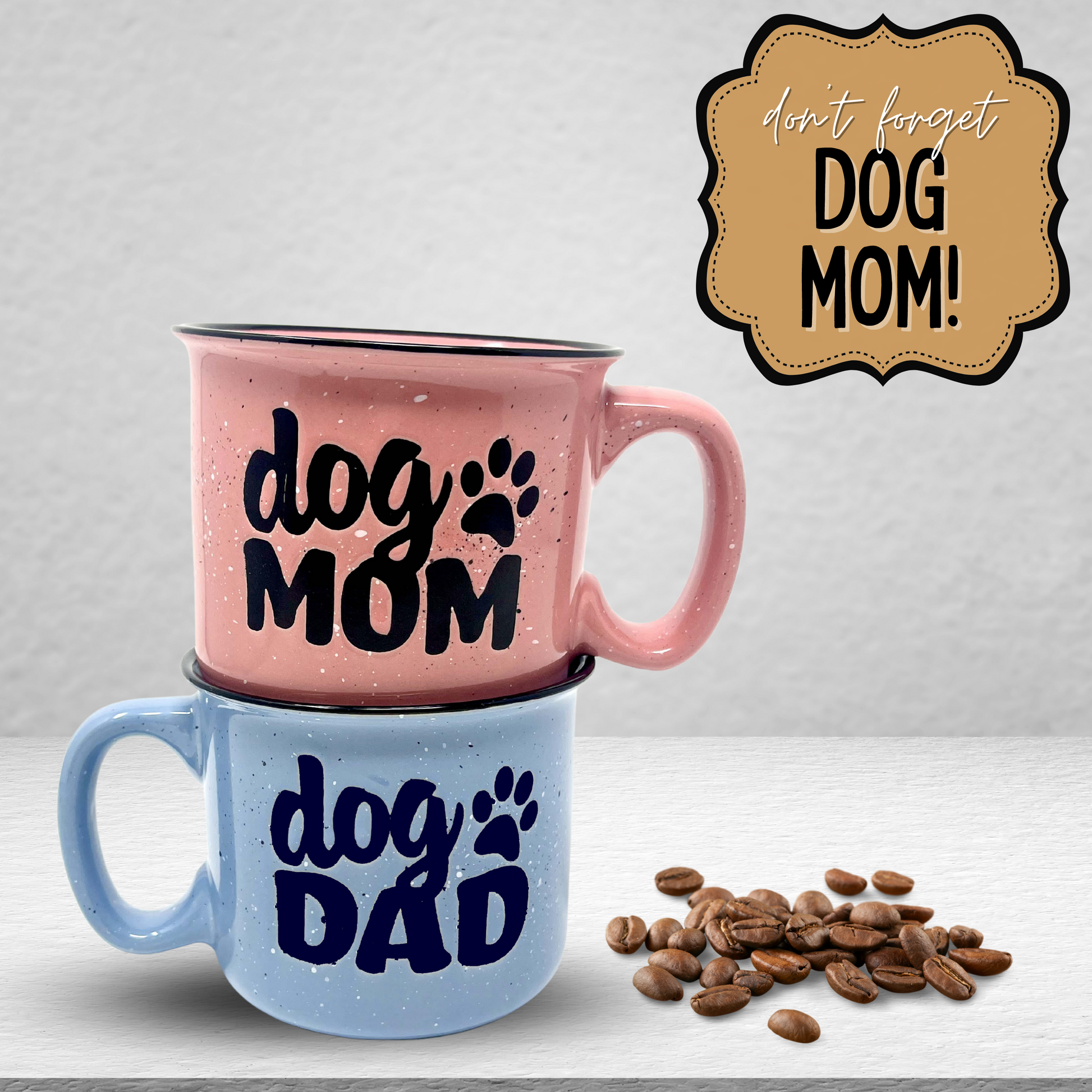 Fur Mama Mug - Girl and Dogs - Custom Coffee Dog Mugs For Dog Mom