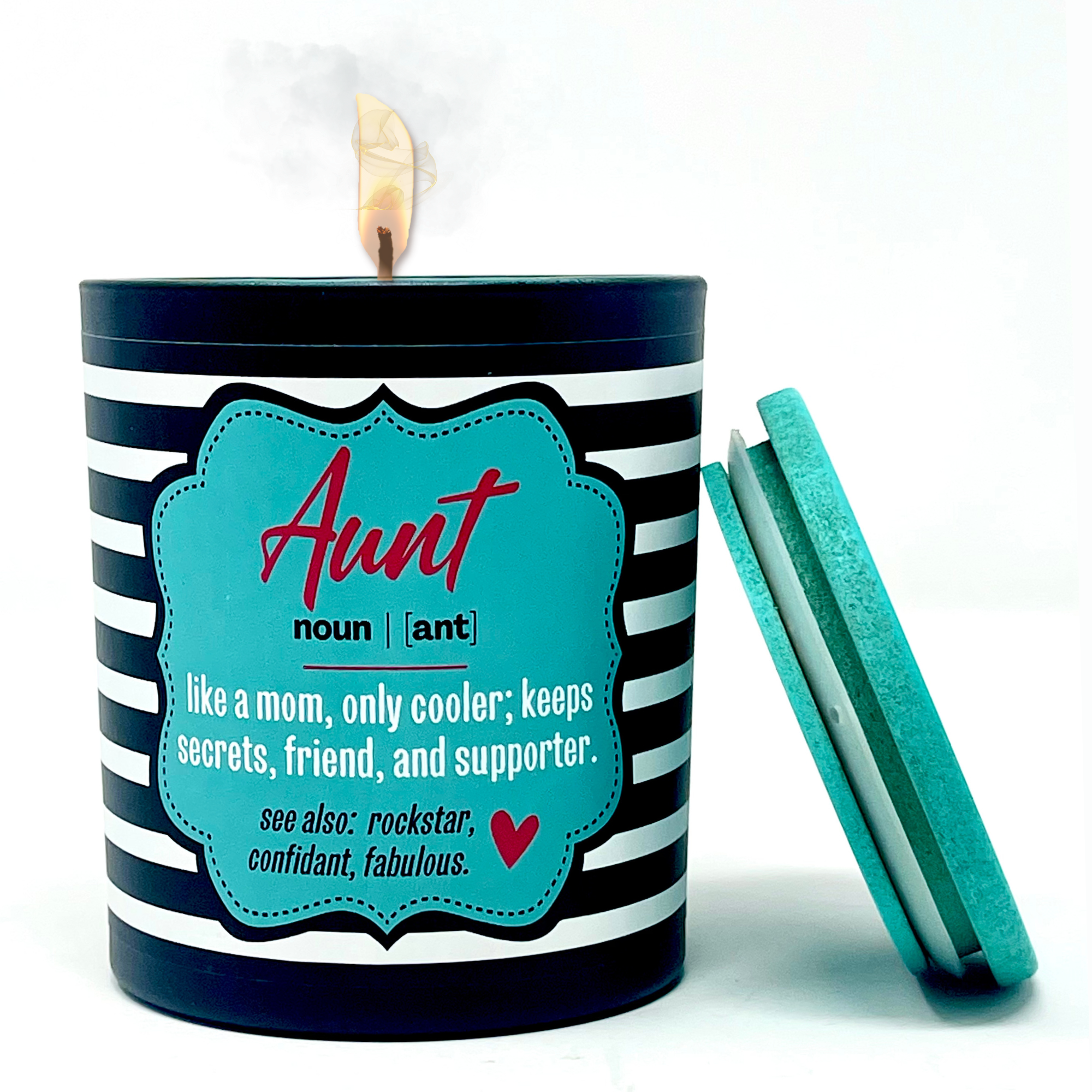 Candle for Cool Aunt, Best Aunt Gift Idea, Gift for Auntie, Thank