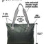 Plain Black Tessa Tote Bag