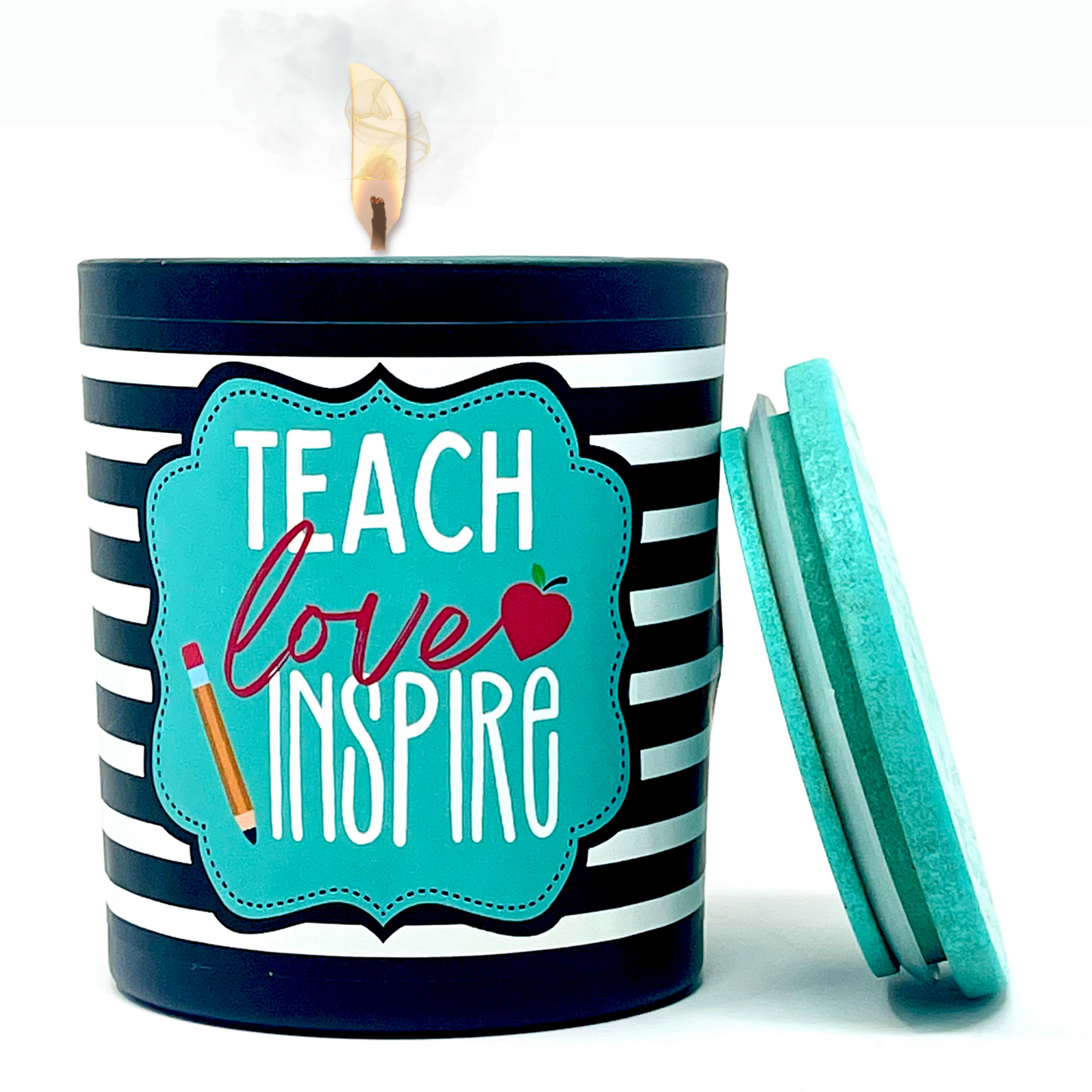 Teach Love Inspire 8 oz Jasmine and Vanilla Scented Candle